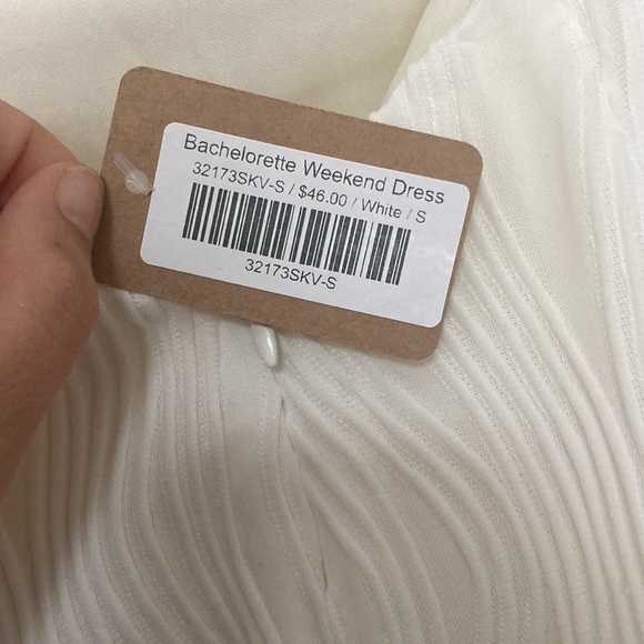 Vestique White Bachelorette Weekend Dress Size - S - Picture 3 of 3